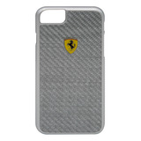  carcasa Ferrari P/iPhone 7/8 Silver Fercahcp7si