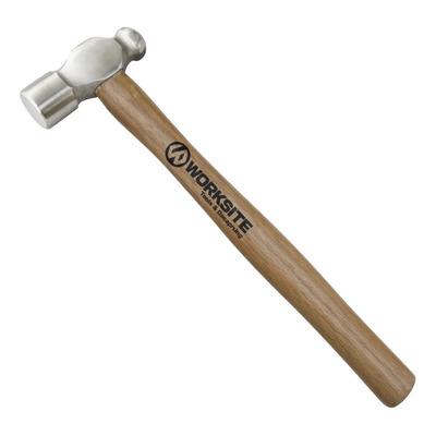 Martillo De Bola 600gr Worksite Albañil Carpintero Mango Madera