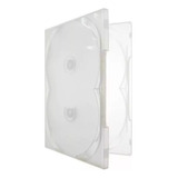 10 Estojo Caixa Capa Box Para Dvd Pack Scanavo Quadruplo