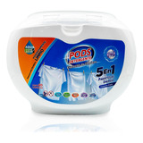 Pods Detergente Aqua Luxe Ropa / 50 Capsulas De Jabon 5 En 1