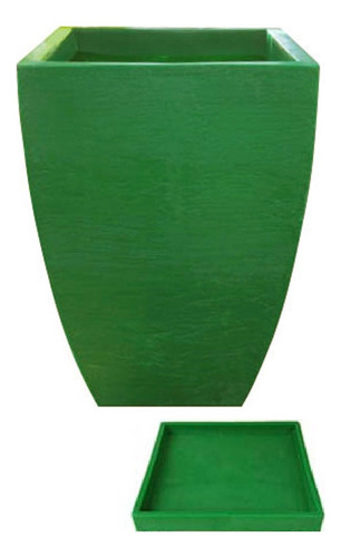 Kit Vaso Planta +prato 60x40 Moderno Polietileno V860p