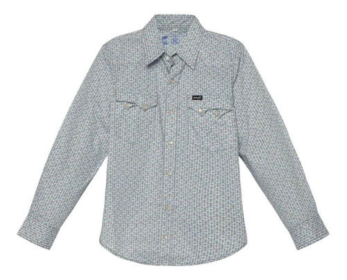 Camisa Moderna Manga Larga Wrangler Niño 677