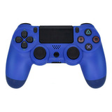 Controlador De Joystick Inalámbrico Ps4 Compatible Con Play 4 Pc, Android, Color Azul