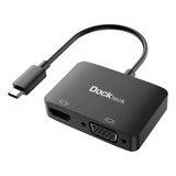 Adaptador Usb C Puertos Hdmi Vga