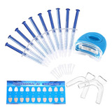 Luces Led Para Dientes Con Kit De Gel Aclarador Dental