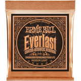 Encordado Ernie Ball Everlast Coated Eb2546 012-054 M Light