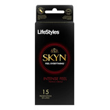 Preservativos Condones Lifestyles X15un Skyn Feel Sin Látex