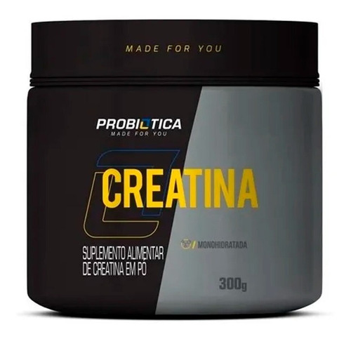 Creatina Pura Micronizada Monohidratada - 300g - Probiótica