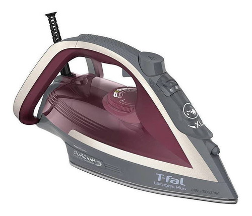 Plancha De Vapor 1800w Morada Ultragliss Plus Tefal Fv6822x0