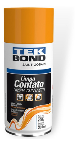 Spray Limpa Contato Elétrico Eletronico Tekbond 300ml