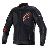 Jaqueta Alpinestars Viper V3 Air Preto Vermelho