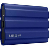 Ssd Externo 1tb Samsung T7 Shield Usb-c Mu-pe1t0r Cor Azul