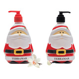 Set Terramar Navidad Jabón Líquido Y Crema De Manos + Regalo