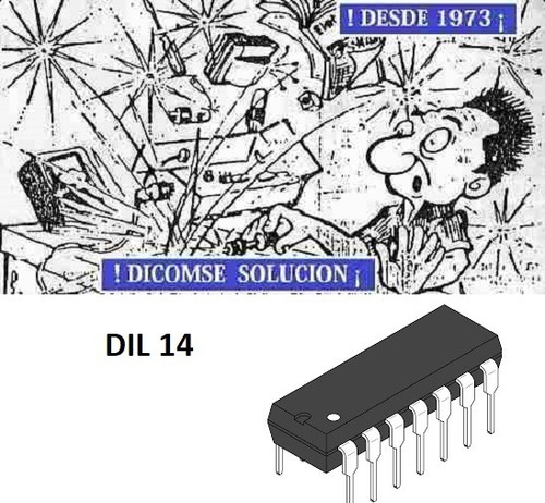 Tl084cn Tl084 Cuadruple J-fet Dip14