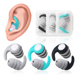 3 Peças De Tampões De Ouvido Anti-ruído Com Proteção Contra