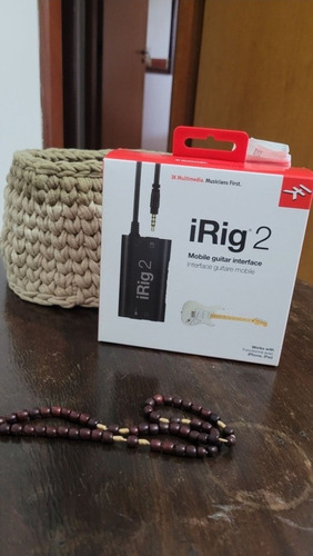 Irig 2 Lacrado. Interface Guitarra, Violão, Baixo.