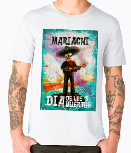 Playeras Cleen Alexer Mariachi Cultura Mexicana Mod 15