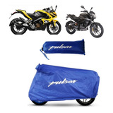 Funda Impermeable Para Motocicleta Pulsar Azul Ns200 Y Más 
