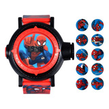 Reloj Inteligente Deportivo Marvel Spiderman Watch Digital A