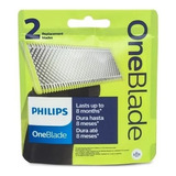 Kit 2 Lamina Refil Oneblade Qp210 One Blade Pro Original