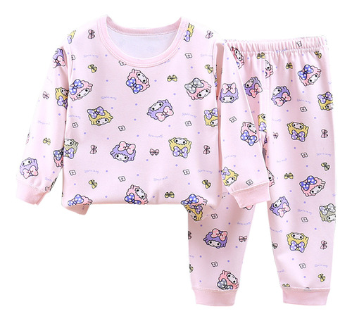 Set Q Kids De Ropa Interior Térmica De Terciopelo Alemán Par