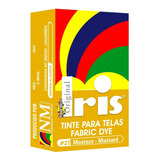 Tinte Para Telas Ropa Iris Mostaza X2 Unidades