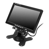 Monitor Veicular 7 Polegadas Dual Vídeo Lcd Camera Ré Dvd