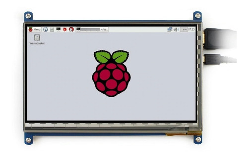 Tela Touch Lcd 7 Pol 1024x600 Capacitivo P/ Raspberry Pi3/4b