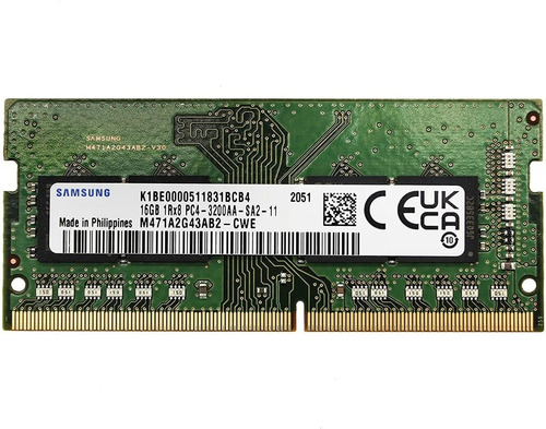 Memória 16gb 3200mhz M471a2g43ab2-cwe Samsung Sodimm