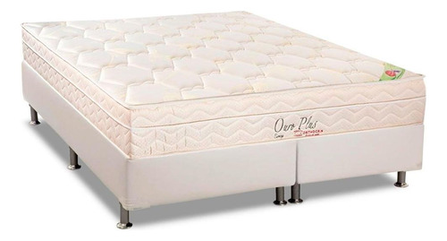 Cama Box Queen: Colchão Ortopédico Orthocrin Orthoclínico O