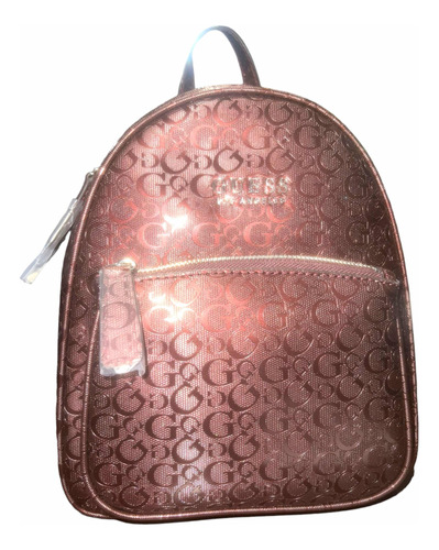 Bolsa De Mujer Guess Tipo Mochila Importada 100% Org Vino