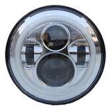 Faro Led Angel Eye 7 Pulgadas Harley Escarabajo Daymaker