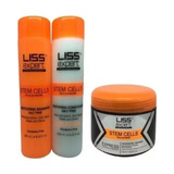 Alisado Liss Expert Células Madre 250g+shampoo Y Acond 250ml
