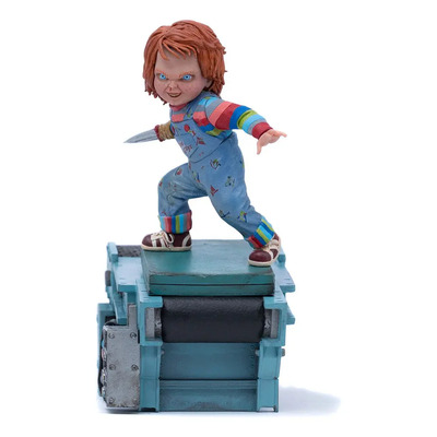 Estatua Chucky Escala 1:10 Iron Studios Juguete Asesino Polystone | Envío gratis