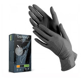 Guantes De Nitrilo Negro Benovy