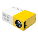 Mini Projetor Portátil Led Hd 600 Lumens Usb-hdmi-sd Amarelo