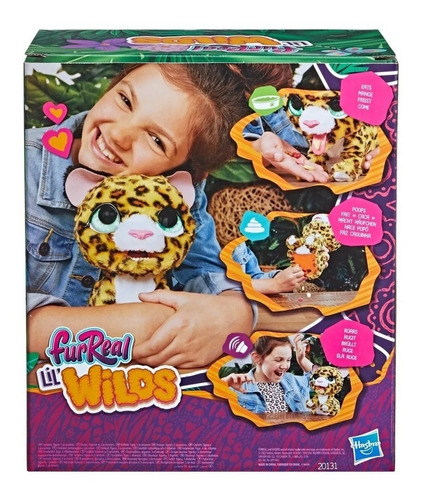 Furreal Pequeños Salvajes Lola Leopardo Mascota Interactiva