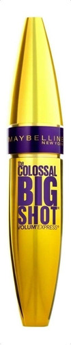 Máscara De Pestañas Maybelline The Colossal Big Shot Volum' Express Waterproof 9.5ml Color Brownish Black