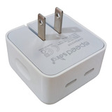 Base Cargador Pared Celular Doble Usb Tipo C Carga Rapida 5v