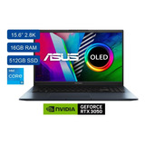 Asus Vivobook Pro 15 Oled I5 12500h Rtx3050 16gbram 512gbssd