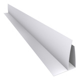 Perfil Perimetral Pvc F  Para Machimbre De10mm X 3mts Largo