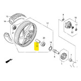 Buje De Rueda Trasera Honda Storm 125 Original Genamax