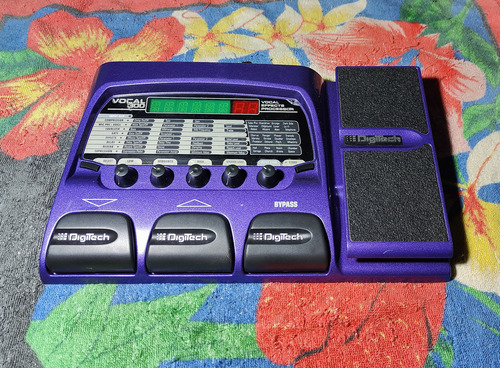 Digitech Vocal 300 Pedaleira Voz Pedais Efeitos Som Digitech Vocal 300 Pedaleira Voz Pedais Efeitos Som