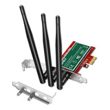 Netely Tarjeta Wifi Pcie Inalmbrica N De 2.4 Ghz 450 Mbps De