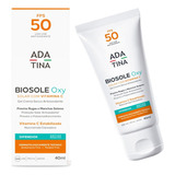 Biosole Oxy Fps 50 Protetor Solar Clareador Melasma Rugas 