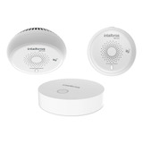 Kit Detector De Fumaça E Gás Wi-fi Smart Intelbras