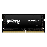 Memória Ram Fury Impact Ddr4 16gb 1 Kingston Kf426s15ib1/16