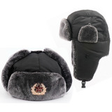 Ushanka Gorro Ruso Ski Aviador Soviético Impermeable Militar