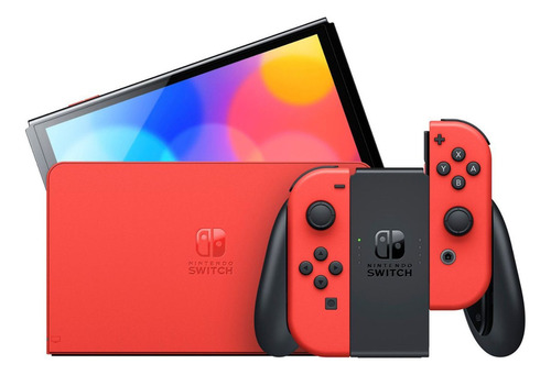 Nintendo Switch Oled 64gb Mario Red Color Rojo