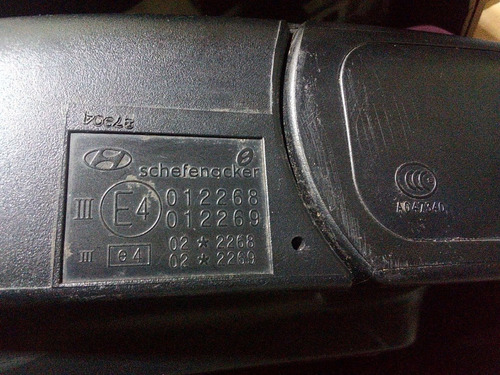 Retrovisor Derecho Para Hyundai Tucson Ao 2005 Foto 8